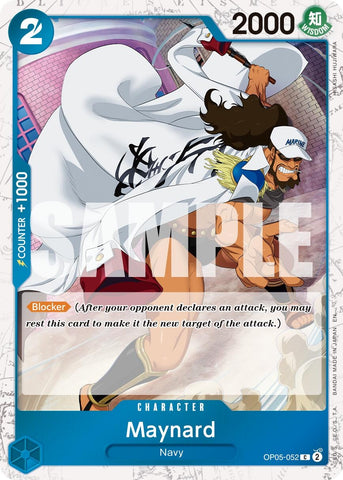 Image for Maynard (Pirate Foil) (OP05-052) [Premium Booster -The Best- Vol. 2] - One Piece Card Game