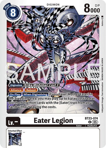 Image for Eater Legion (BT23-074 U) [Hackers' Slumber] - Digimon Card Game