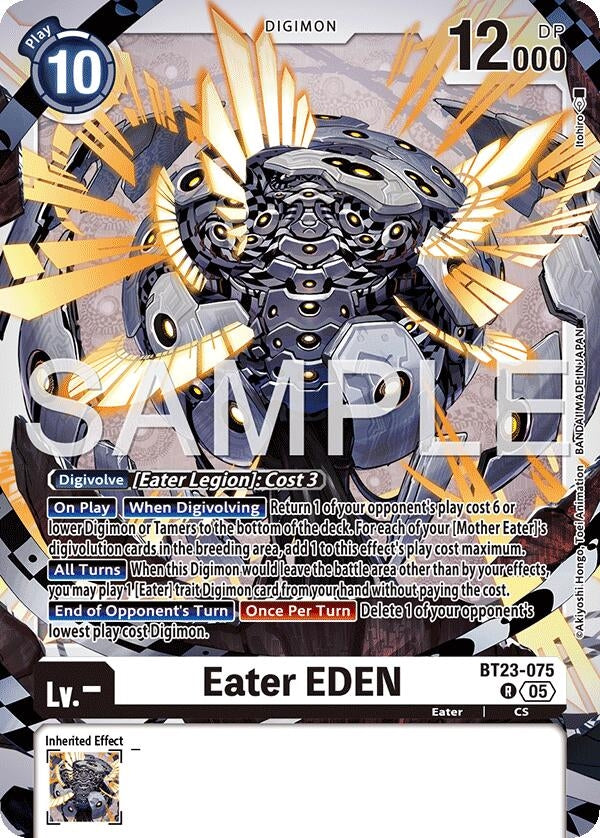 Image for Eater EDEN (BT23-075 R) [Hackers' Slumber] - Digimon Card Game