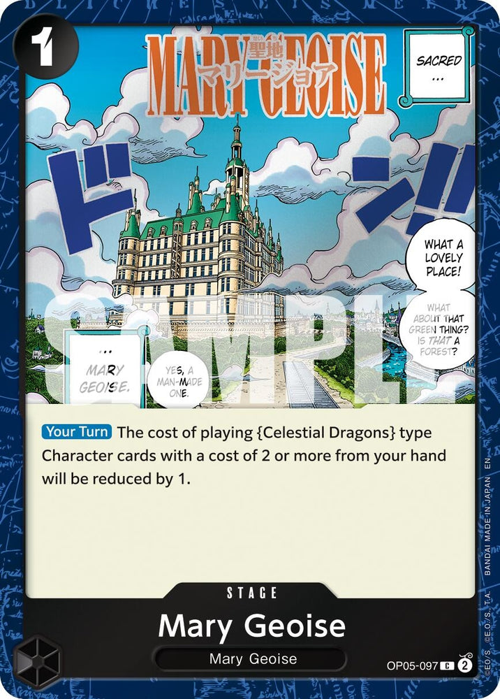 Image for Mary Geoise (Pirate Foil) (OP05-097) [Premium Booster -The Best- Vol. 2] - One Piece Card Game