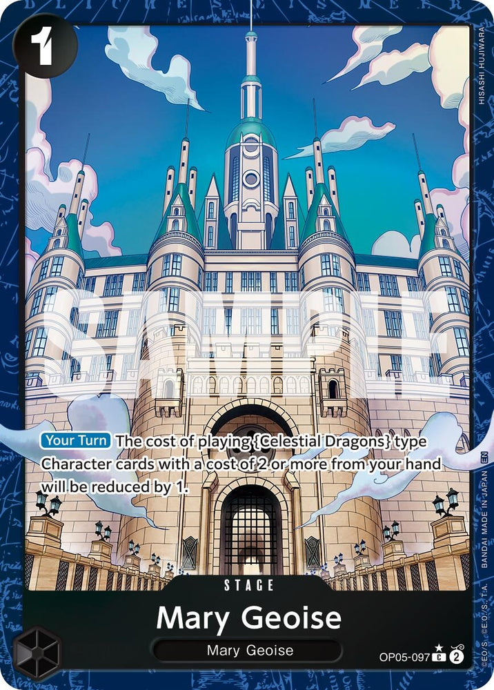 Image for Mary Geoise (Alternate Art) (OP05-097) [Premium Booster -The Best- Vol. 2] - One Piece Card Game