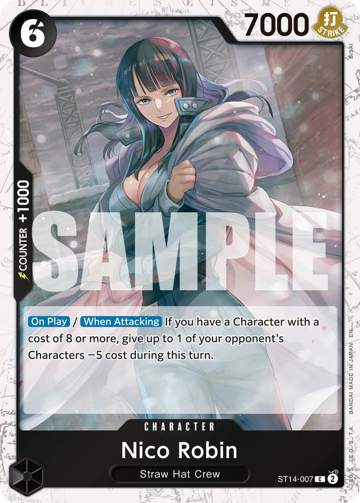 Image for Nico Robin - ST14-007 (Pirate Foil) (ST14-007) [Premium Booster -The Best- Vol. 2] - One Piece Card Game