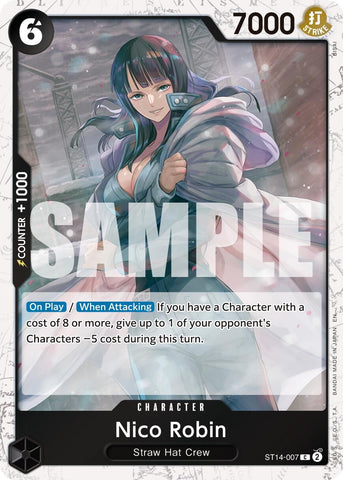 Image for Nico Robin - ST14-007 (Pirate Foil) (ST14-007) [Premium Booster -The Best- Vol. 2] - One Piece Card Game