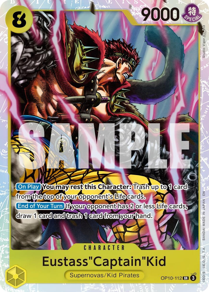 Image for Eustass"Captain"Kid (Reprint) (OP10-112) [Premium Booster -The Best- Vol. 2] - One Piece Card Game