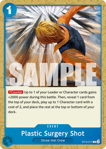 Image for Plastic Surgery Shot - ST12-017 (Reprint) (ST12-017) [Premium Booster -The Best- Vol. 2] - One Piece Card Game