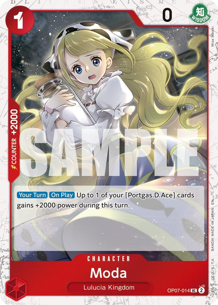 Image for Moda (Pirate Foil) (OP07-014) [Premium Booster -The Best- Vol. 2] - One Piece Card Game