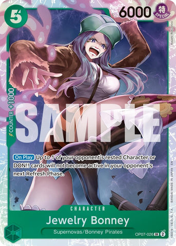 Jewelry Bonney - OP07-026 (Reprint) (OP07-026) [Premium Booster -The Best- Vol. 2]