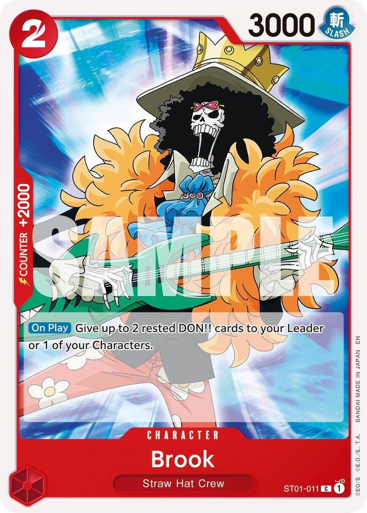Image for Brook - ST01-011 (Reprint) (ST01-011) [Premium Booster -The Best- Vol. 2] - One Piece Card Game
