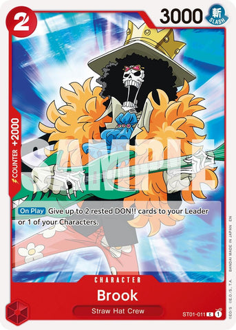Image for Brook - ST01-011 (Reprint) (ST01-011) [Premium Booster -The Best- Vol. 2] - One Piece Card Game