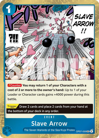 Image for Slave Arrow (Pirate Foil) (OP07-056) [Premium Booster -The Best- Vol. 2] - One Piece Card Game
