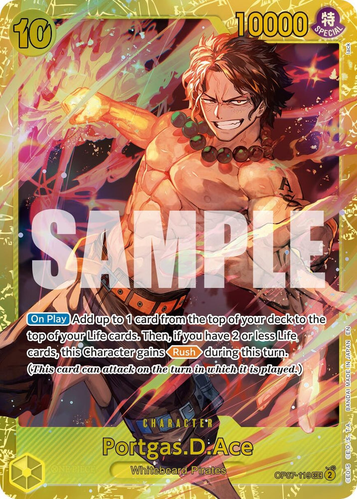 Image for Portgas.D.Ace - OP07-119 (Reprint) (OP07-119) [Premium Booster -The Best- Vol. 2] - One Piece Card Game