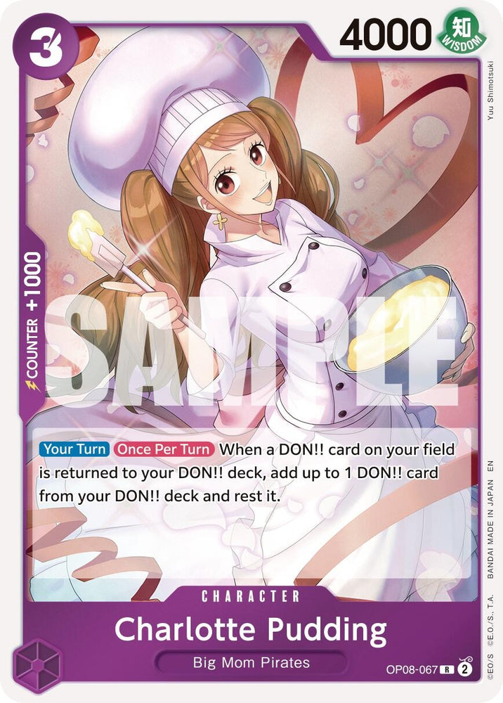 Image for Charlotte Pudding - OP08-067 (Reprint) (OP08-067) [Premium Booster -The Best- Vol. 2] - One Piece Card Game
