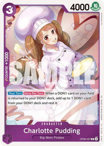 Image for Charlotte Pudding - OP08-067 (Reprint) (OP08-067) [Premium Booster -The Best- Vol. 2] - One Piece Card Game