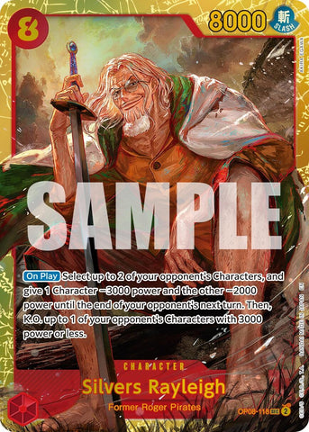 Image for Silvers Rayleigh - OP08-118 (Reprint) (OP08-118) [Premium Booster -The Best- Vol. 2] - One Piece Card Game