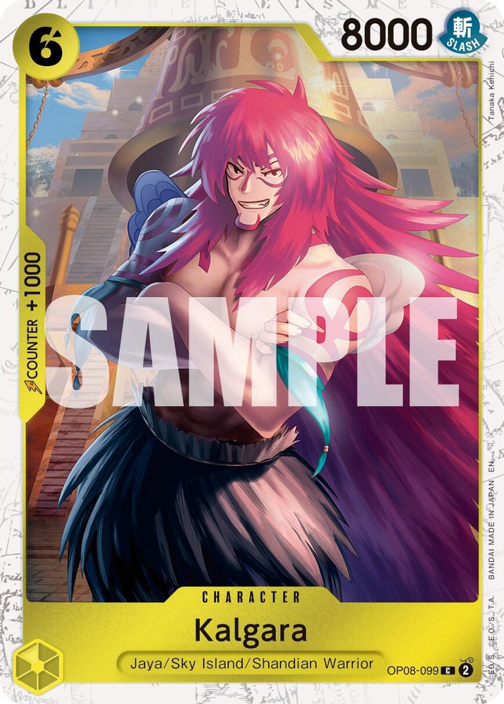 Image for Kalgara (Pirate Foil) (OP08-099) [Premium Booster -The Best- Vol. 2] - One Piece Card Game