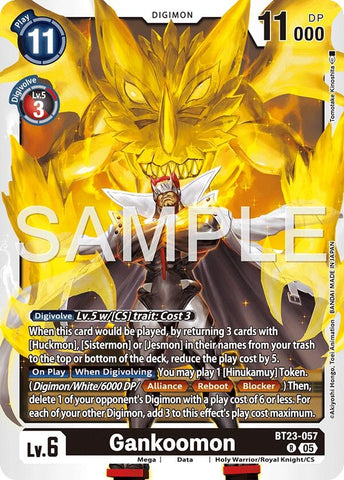 Image for Gankoomon (BT23-057 R) [Hackers' Slumber] - Digimon Card Game