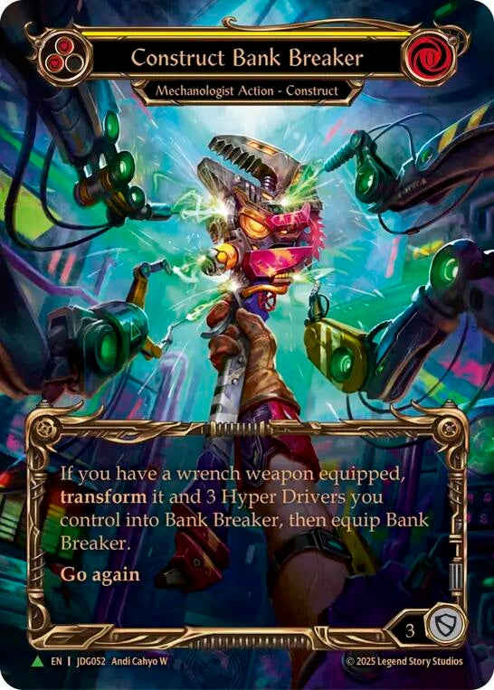 Image for Construct Bank Breaker - JDG052 (JDG052) (Flesh and Blood: Promo Cards) - Flesh and Blood TCG