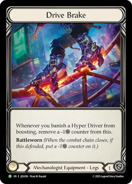 Image for Drive Brake - JDG056 (JDG056) (Flesh and Blood: Promo Cards) - Flesh and Blood TCG