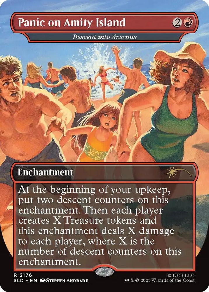 Image for Panic on Amity Island - Descent into Avernus (2176) [Secret Lair Drop Series] - Magic: The Gathering