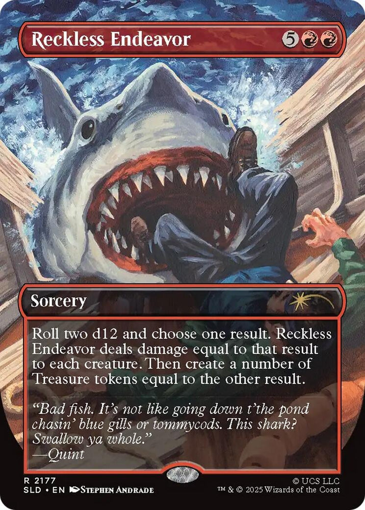 Image for Reckless Endeavor (2177) [Secret Lair Drop Series] - Magic: The Gathering