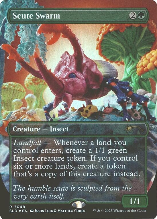 Image for Scute Swarm (Rainbow Foil) (7048) [Secret Lair Drop Series] - Magic: The Gathering
