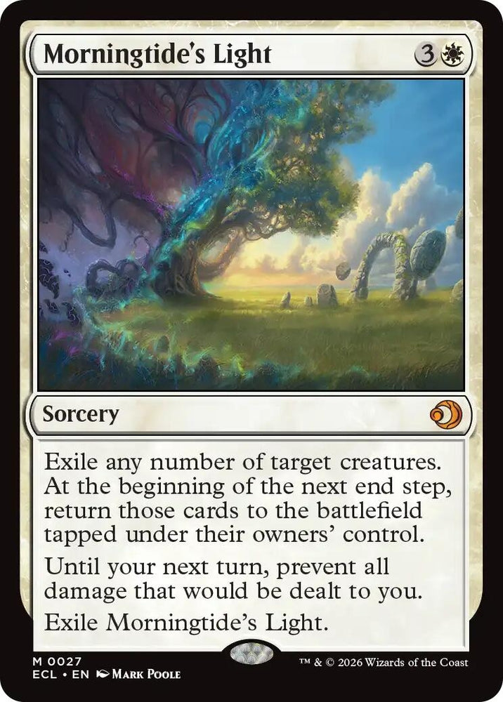 Image for Morningtide's Light (27) [Lorwyn Eclipsed] - Magic: The Gathering