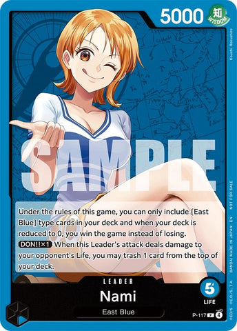Image for Nami - P-117 (P-117) [One Piece Promotion Cards] - One Piece Card Game
