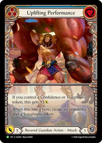Image for Uplifting Performance - LGS419 (LGS419) (Flesh and Blood: Promo Cards) - Flesh and Blood TCG