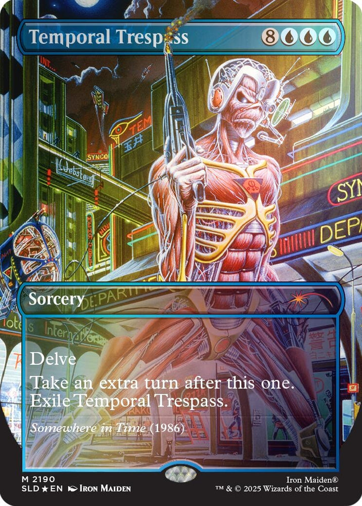 Image for Temporal Trespass (Rainbow Foil) (2190) [Secret Lair Drop Series] - Magic: The Gathering