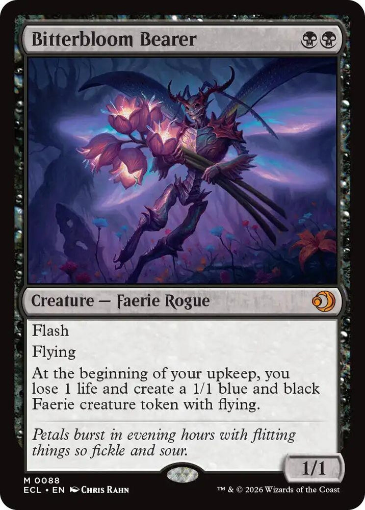 Image for Bitterbloom Bearer (88) [Lorwyn Eclipsed] - Magic: The Gathering