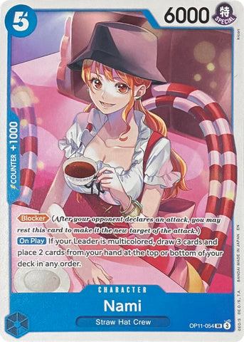Nami - OP11-054 (Nami Deck) (OP11-054) [Learn Together Deck Set]