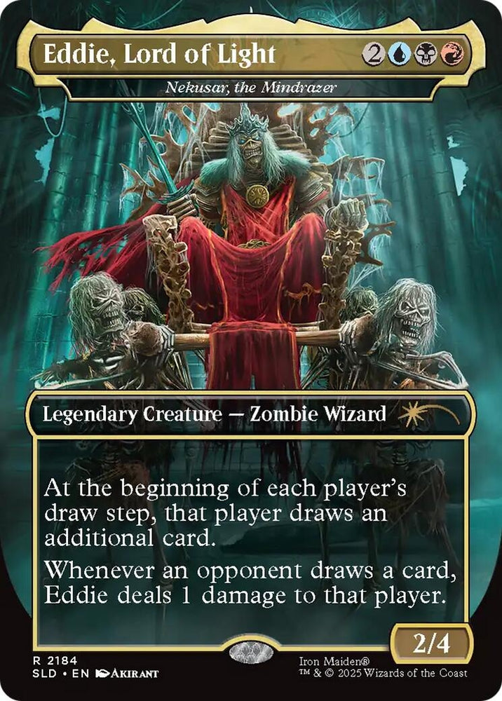 Image for Eddie, Lord of Light - Nekusar, the Mindrazer (2184) [Secret Lair Drop Series] - Magic: The Gathering