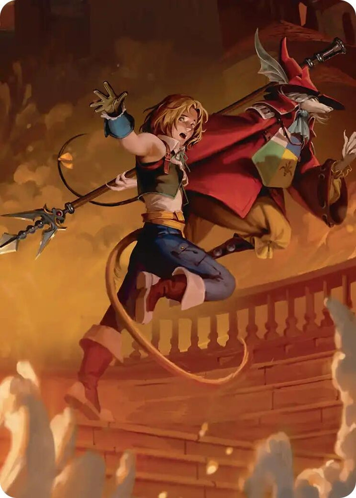 Image for Search for Dagger Scene Art Card (18) [Art Series: FINAL FANTASY] - Magic: The Gathering