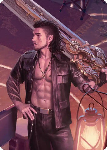Image for Warrior's Resolve Scene Art Card (24) [Art Series: FINAL FANTASY] - Magic: The Gathering