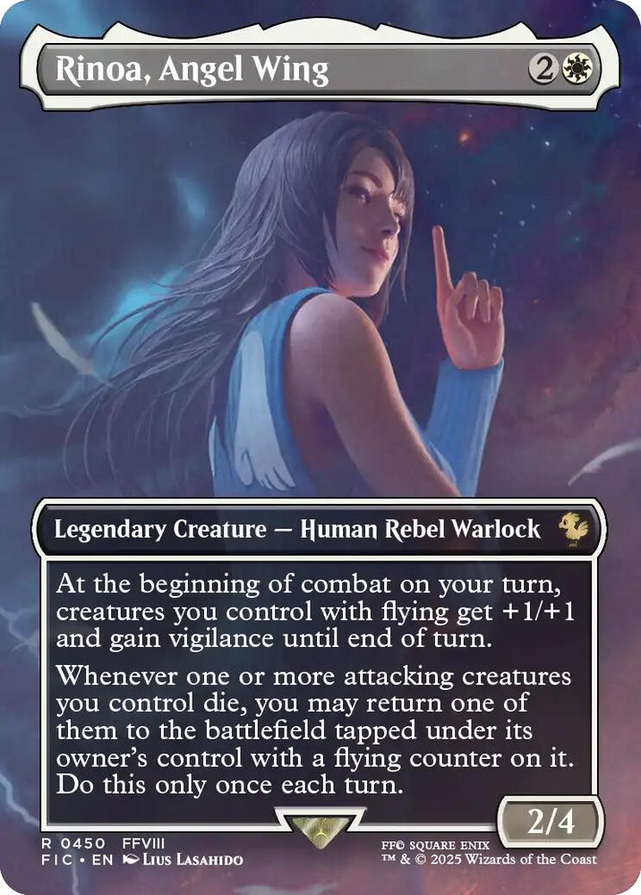 Image for Rinoa, Angel Wing (Borderless) (450) [Commander: FINAL FANTASY] - Magic: The Gathering