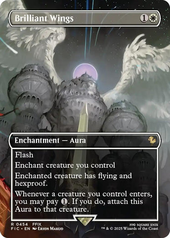Image for Brilliant Wings (Borderless) (454) [Commander: FINAL FANTASY] - Magic: The Gathering