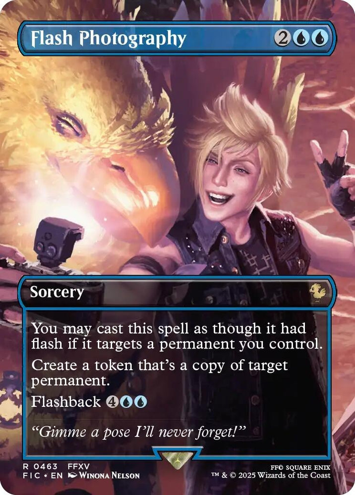 Image for Flash Photography (Borderless) (463) [Commander: FINAL FANTASY] - Magic: The Gathering