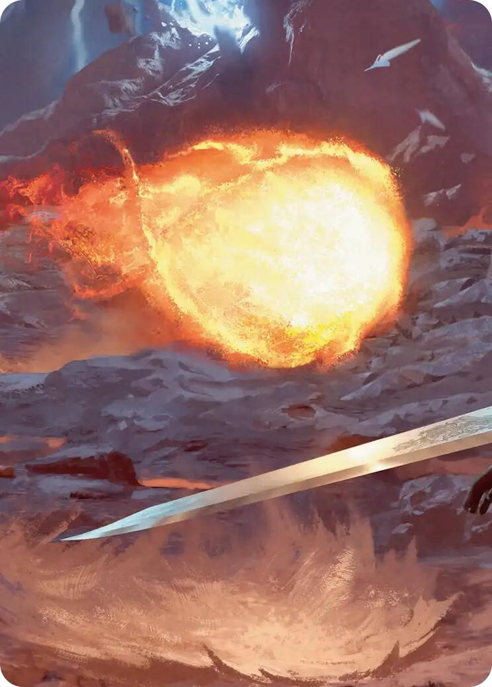 Image for Duelist's Flame Scene Art Card (11) [Art Series: FINAL FANTASY] - Magic: The Gathering