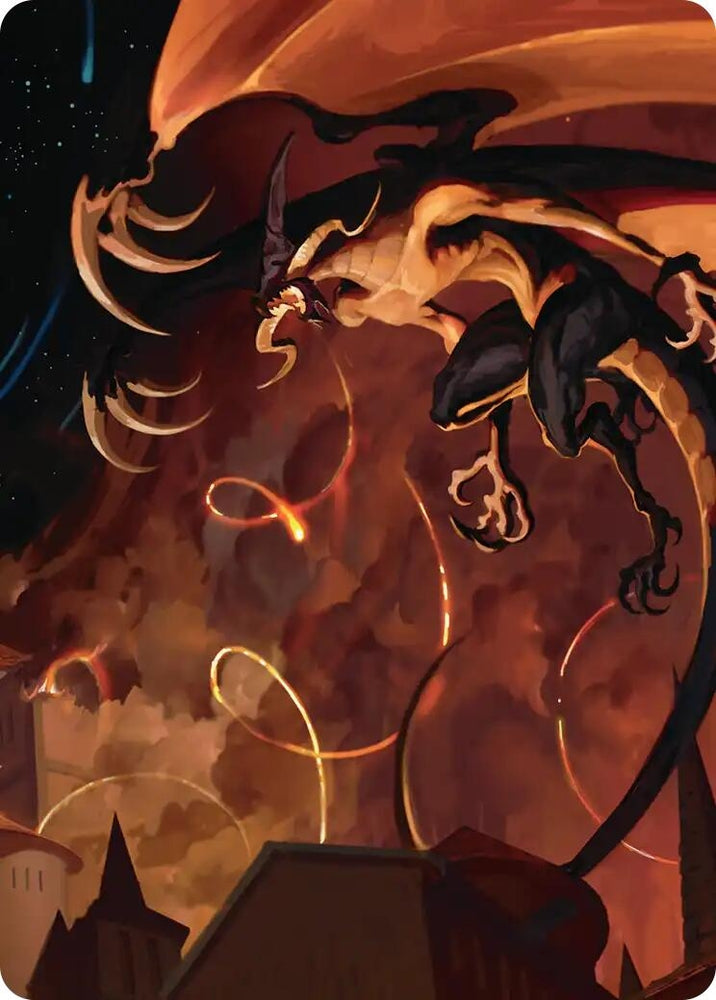 Image for Mega Flare Scene Art Card (15) [Art Series: FINAL FANTASY] - Magic: The Gathering
