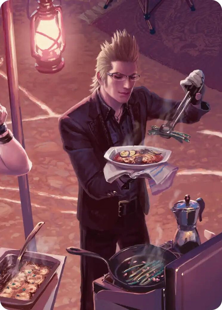 Image for Campsite Cuisine Scene Art Card (23) [Art Series: FINAL FANTASY] - Magic: The Gathering
