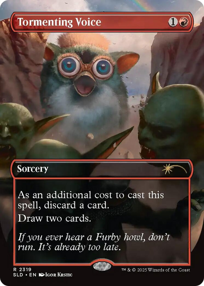 Image for Tormenting Voice (2319) [Secret Lair Drop Series] - Magic: The Gathering