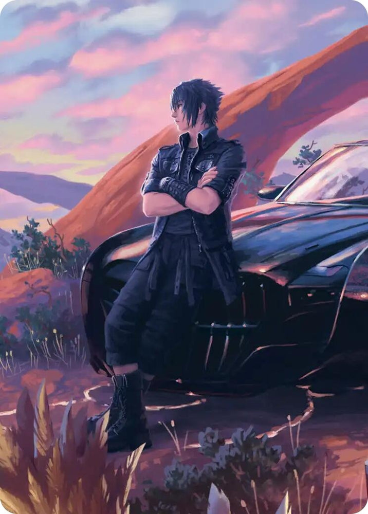 Image for Noctis, Heir Apparent Scene Art Card (19) [Art Series: FINAL FANTASY] - Magic: The Gathering