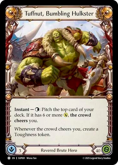 Image for Tuffnut, Bumbling Hulkster // Tuffnut (SUP001//SUP002) [Super Slam] - Flesh and Blood TCG