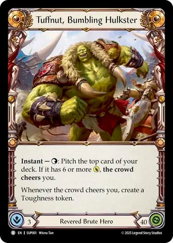 Image for Tuffnut, Bumbling Hulkster // Tuffnut (SUP001//SUP002) [Super Slam] - Flesh and Blood TCG