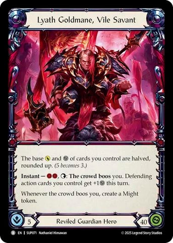 Image for Lyath Goldmane, Vile Savant // Lyath Goldmane (SUP071//SUP072) [Super Slam] - Flesh and Blood TCG
