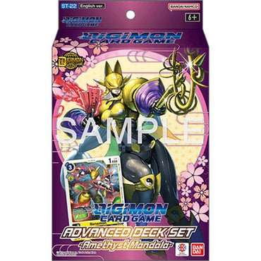 Image for Amethyst Mandala Advanced Starter Deck - Digimon Card Game