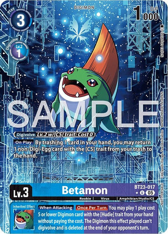 Image for Betamon (Hacker's Slumber Box Promotion Pack) (BT23-017 U) [Hackers' Slumber] - Digimon Card Game