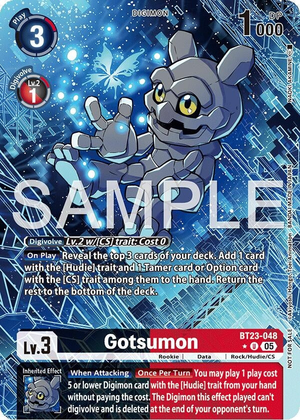 Image for Gotsumon (Hacker's Slumber Box Promotion Pack) (BT23-048 U) [Hackers' Slumber] - Digimon Card Game
