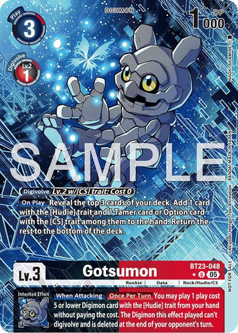 Image for Gotsumon (Hacker's Slumber Box Promotion Pack) (BT23-048 U) [Hackers' Slumber] - Digimon Card Game