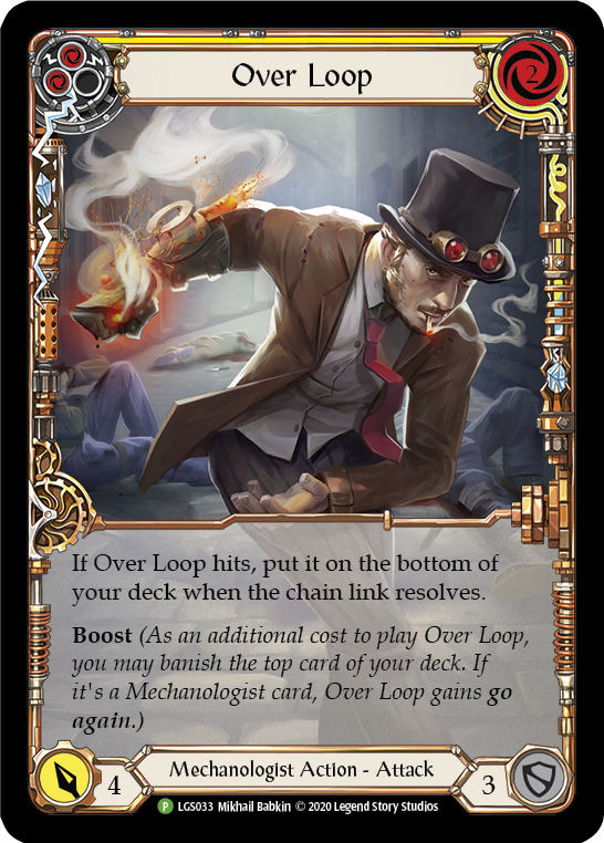 Over Loop (Yellow) [LGS033] [Promo]